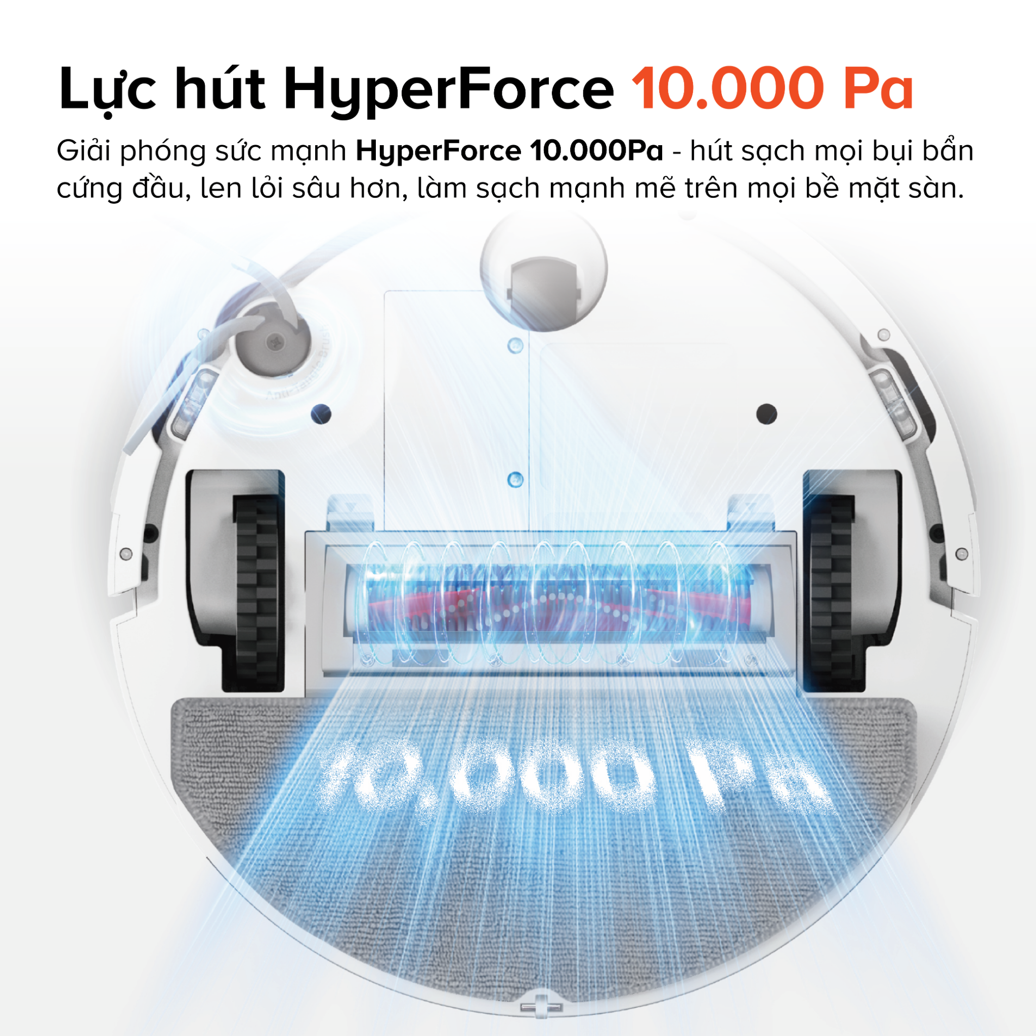  Robot Hút Bụi Lau Nhà Roborock Q7 TF 