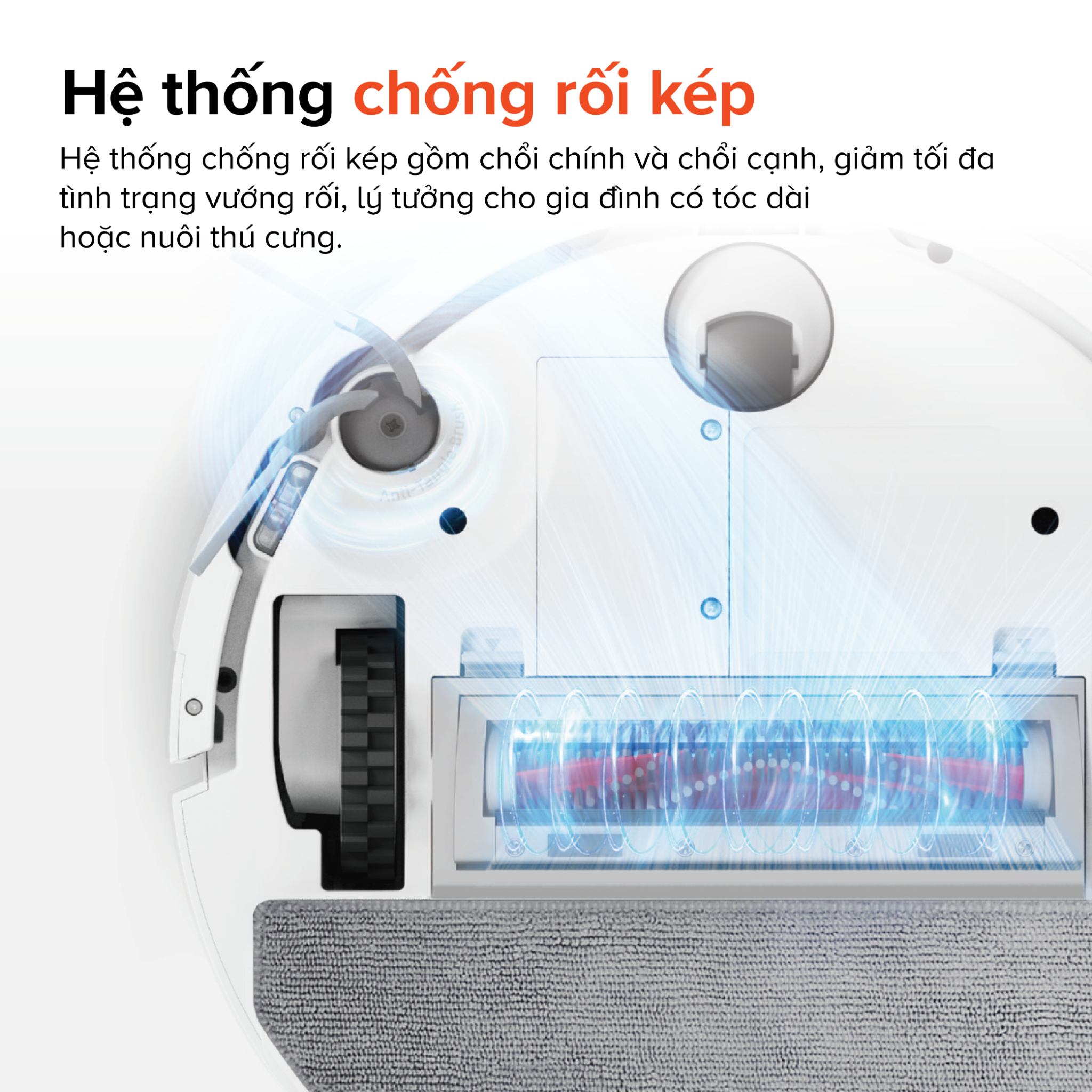  Robot Hút Bụi Lau Nhà Roborock Q7 TF 