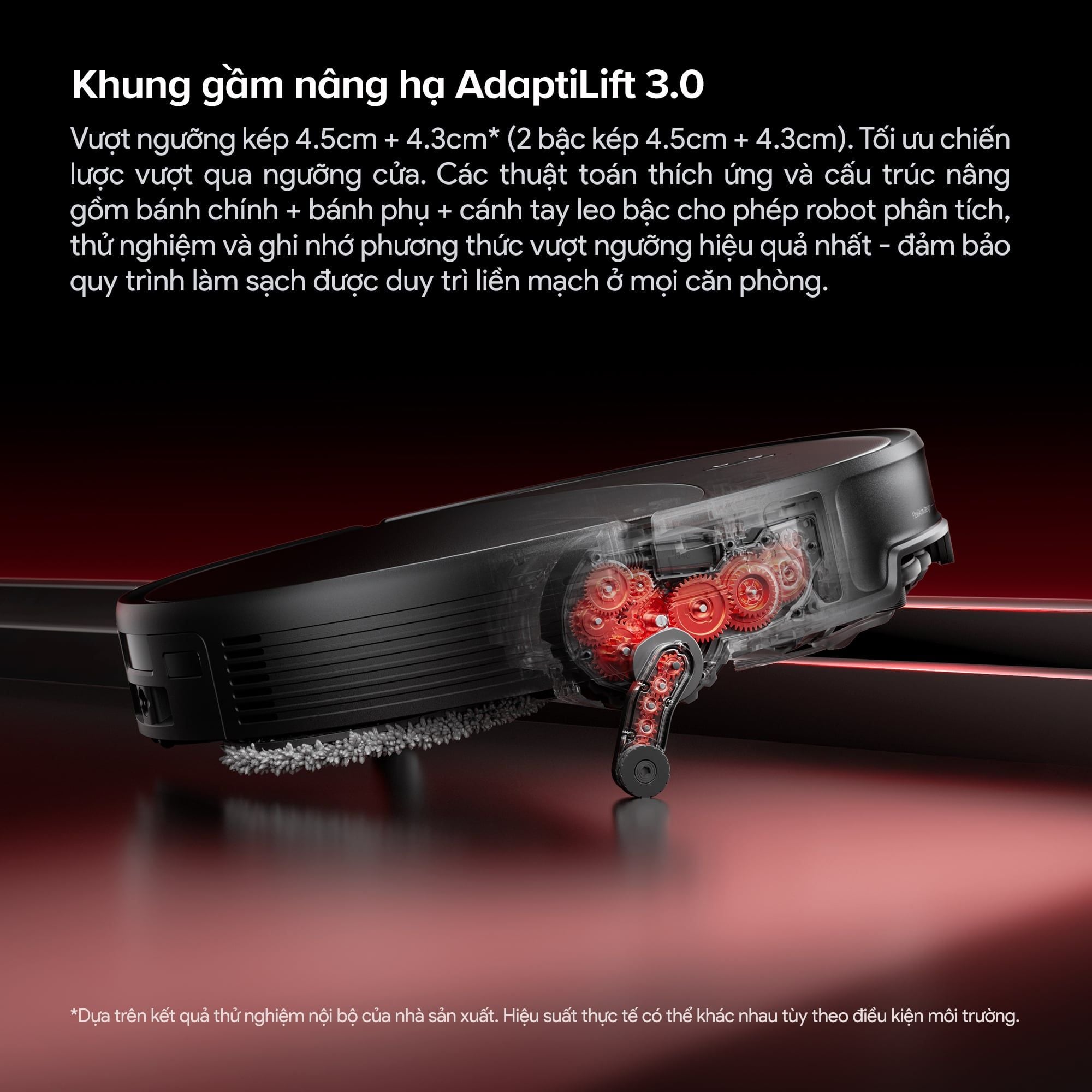  Robot Hút Bụi Lau Nhà Roborock Saros 20 (Phiên bản cấp nước tự động) 