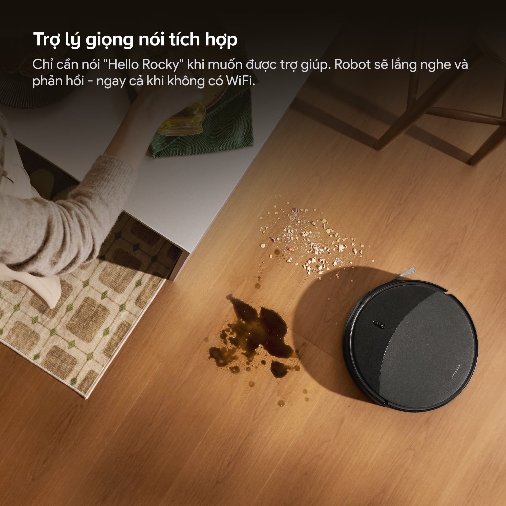  Robot Hút Bụi Lau Nhà Roborock Saros 20 (Phiên bản cấp nước tự động) 