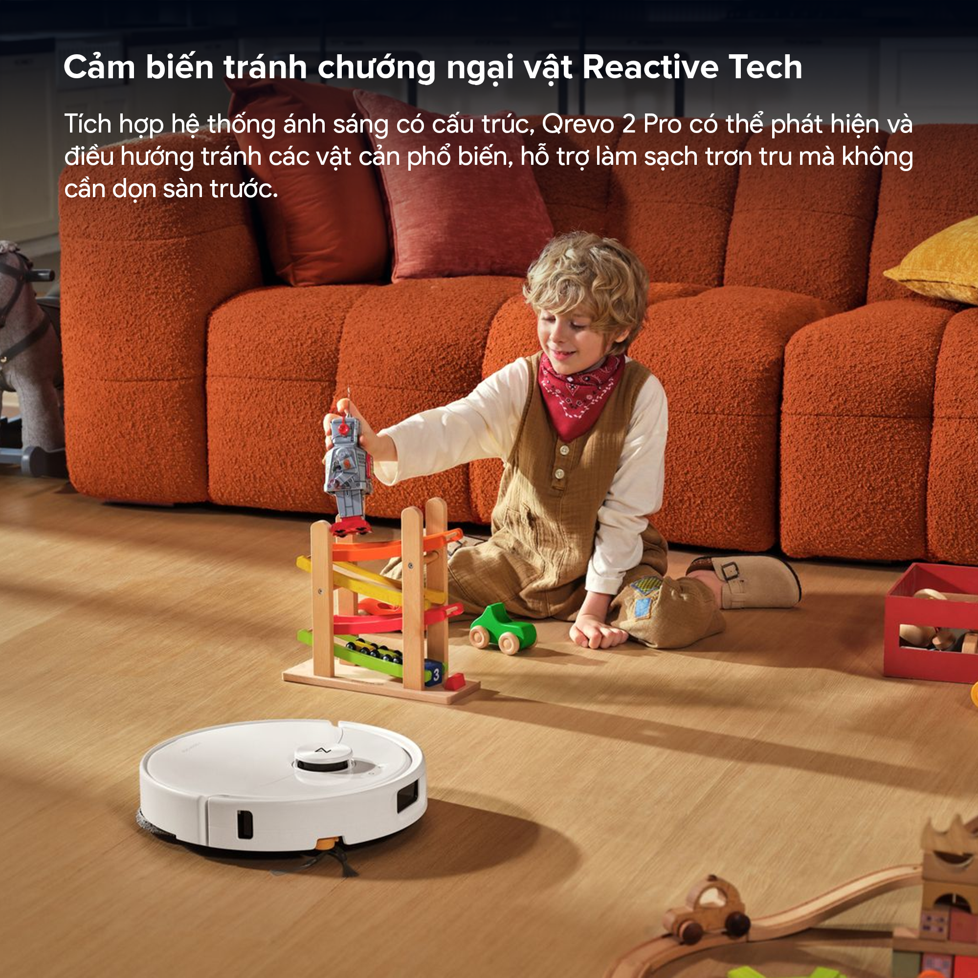  Robot Hút Bụi Lau Nhà Roborock Qrevo 2 Pro 