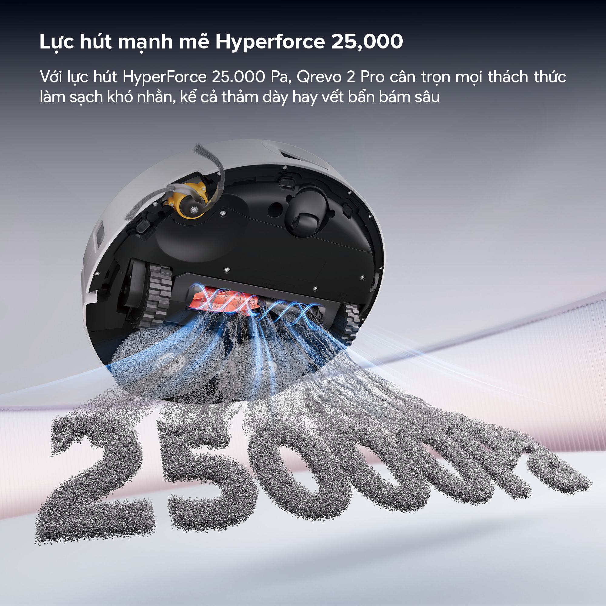  Robot Hút Bụi Lau Nhà Roborock Qrevo 2 Pro 