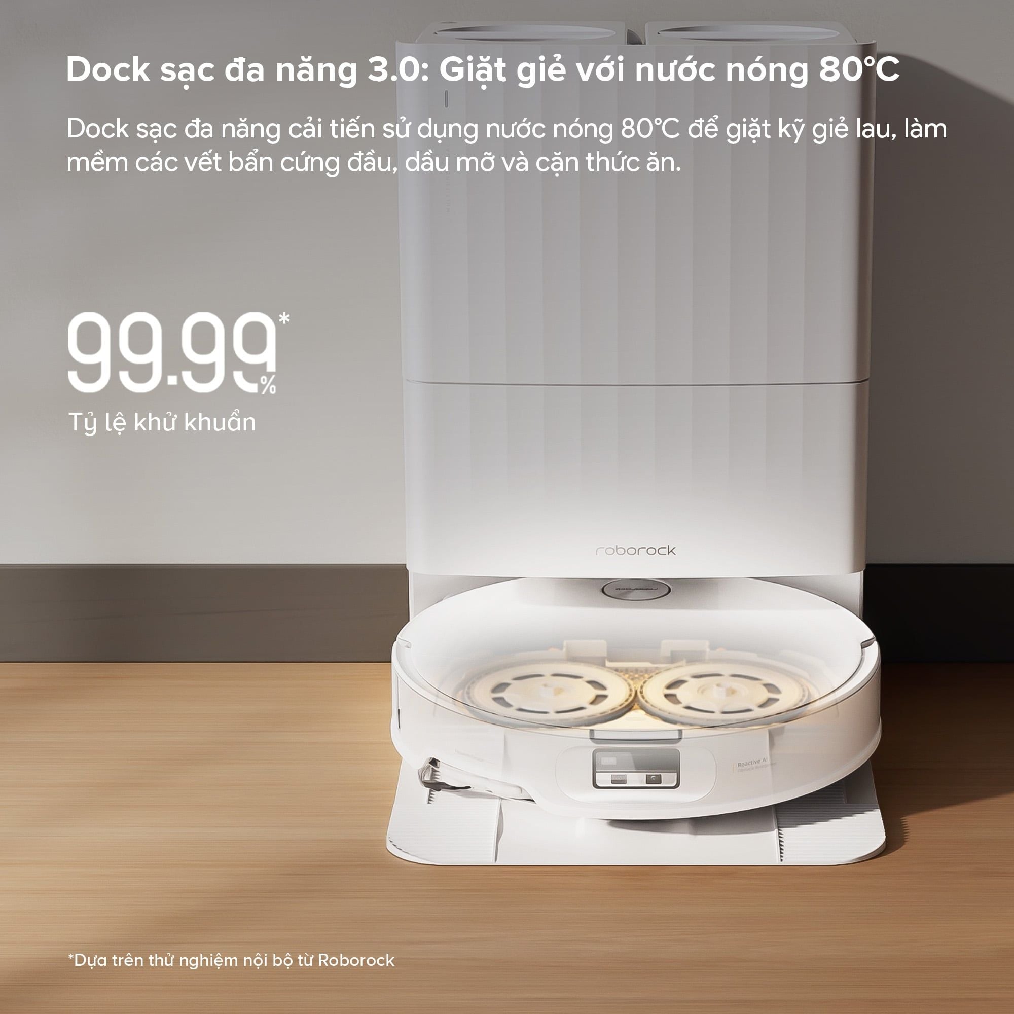  Robot Hút Bụi Lau Nhà Roborock Qrevo Edge 2 