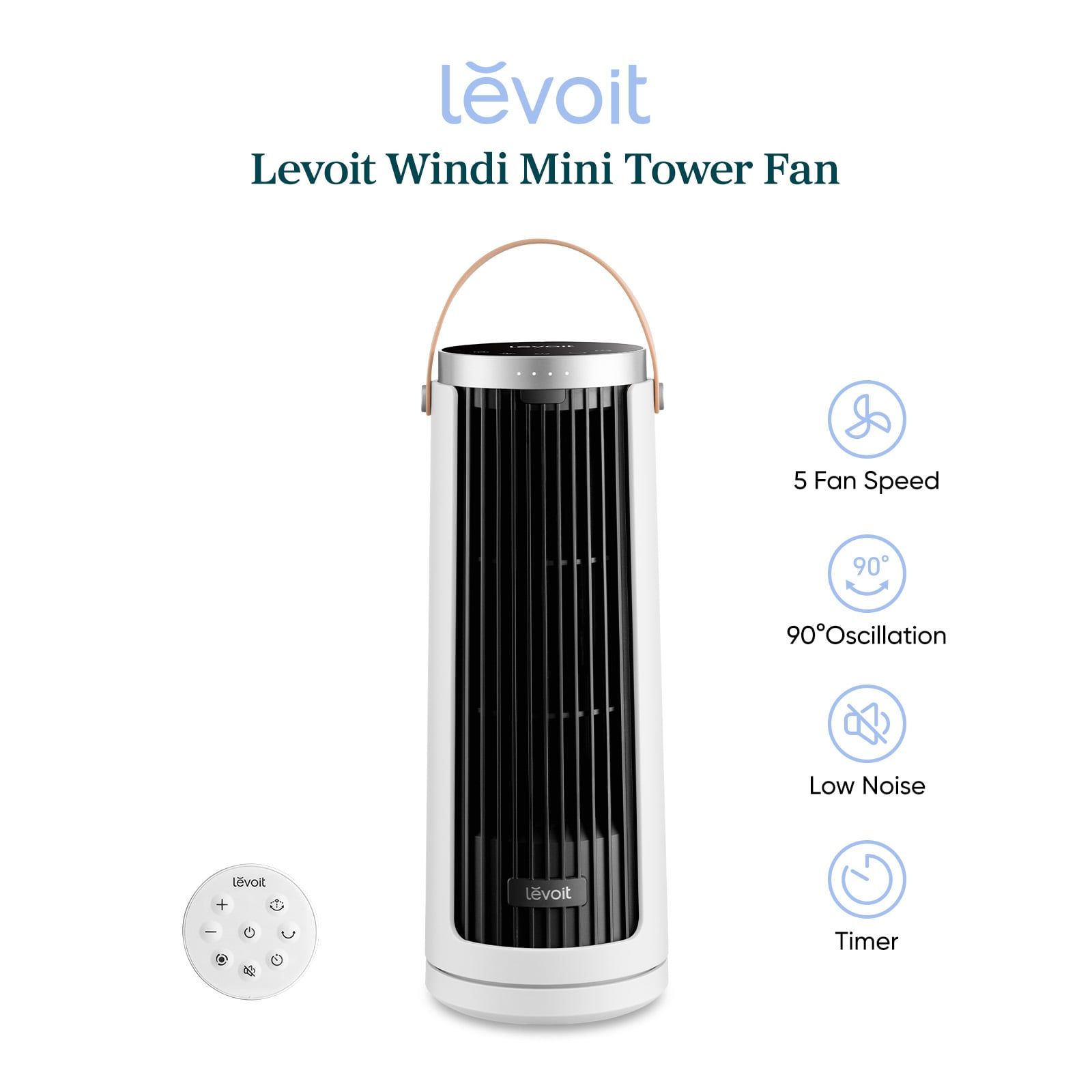  Quạt Tháp Thông Minh Levoit Windi Mini 