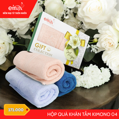 Hộp Quà Tặng Khăn Tắm Cotton Emax Kimono 04