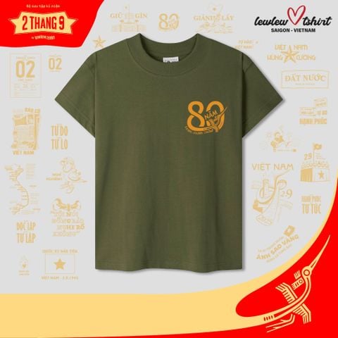  Kỷ Niệm 80 Năm 02-09 T-shirt 