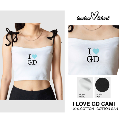  I LOVE GD, G-DRAGON Cami Top 