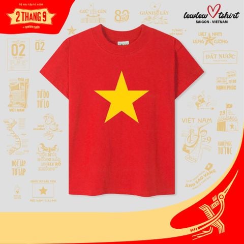  Cờ Đỏ Sao Vàng Tshirt 
