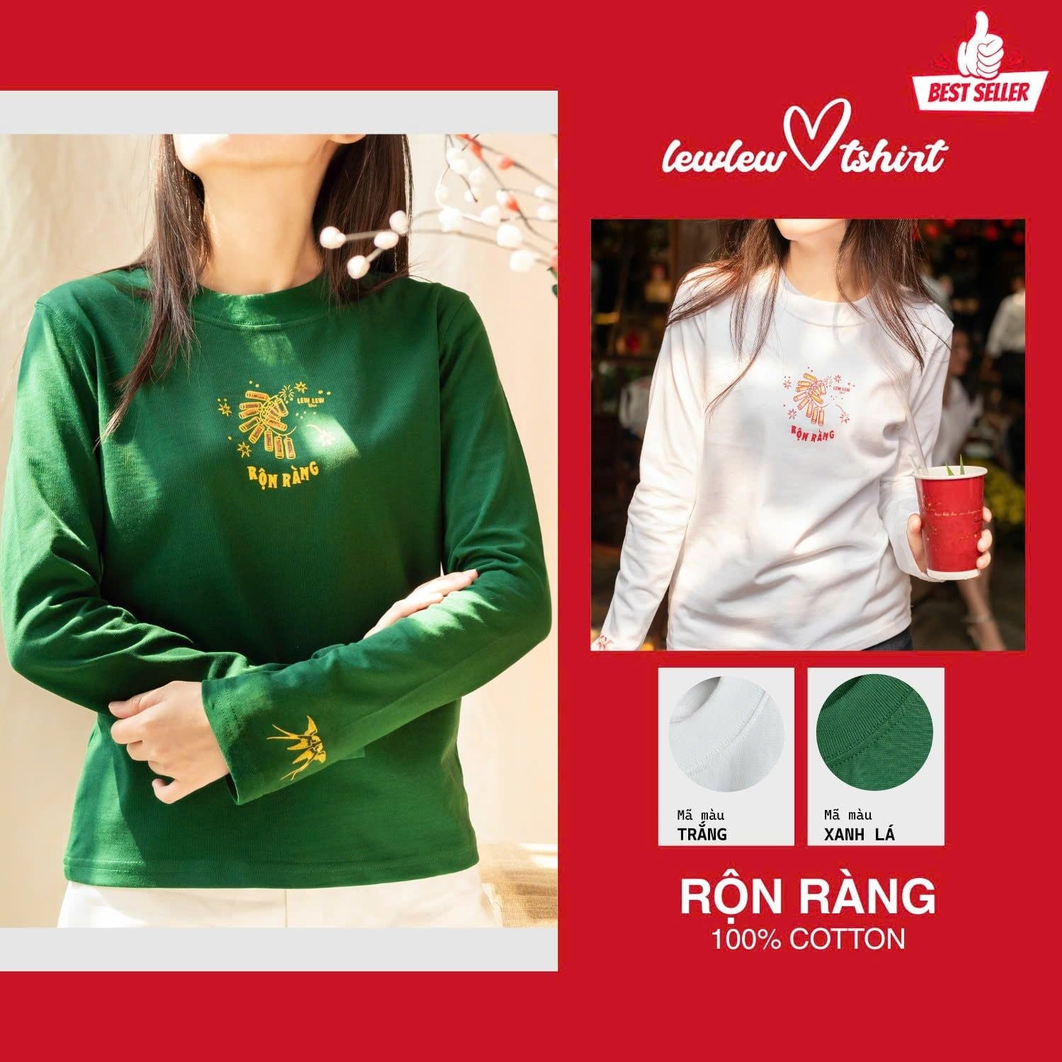 Rộn Ràng Long Sleeve T-shirt