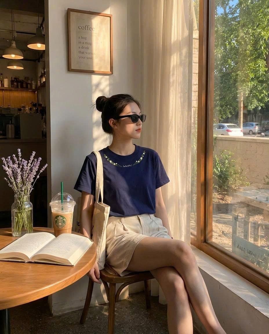 Áo Thun Cúc Họa Mi