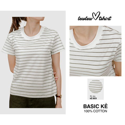  Basic Tee Kẻ 