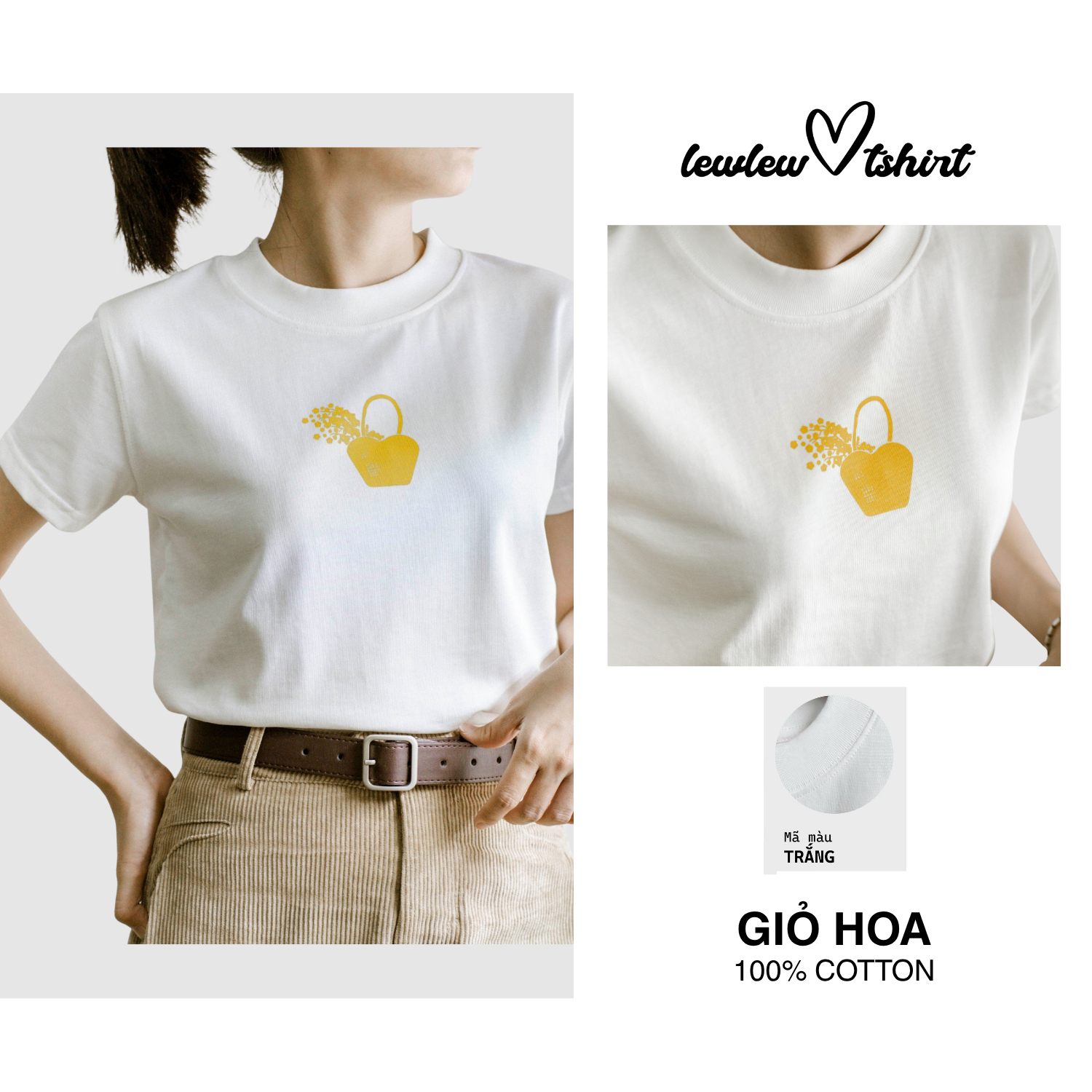 Giỏ Hoa T-Shirt