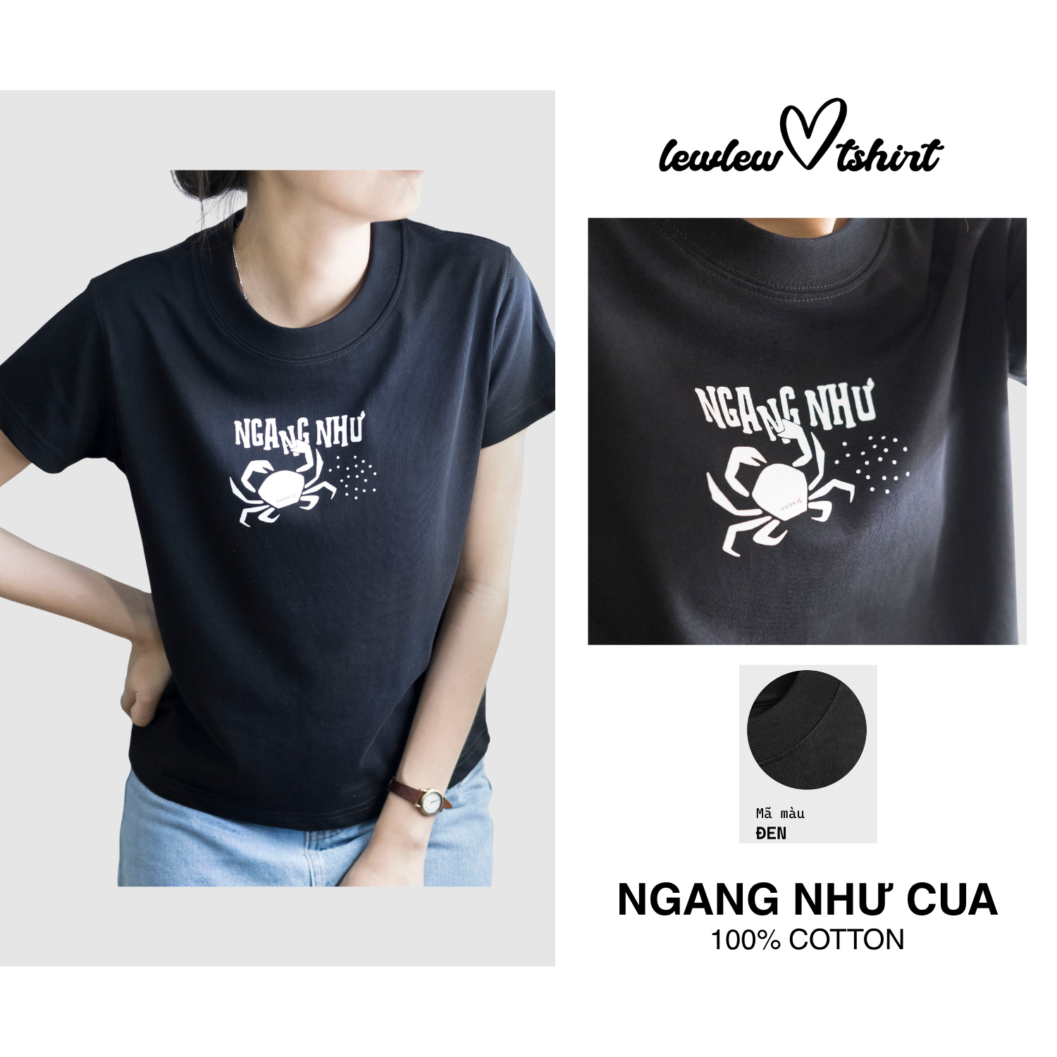 Ngang Như Cua Đen T-shirt