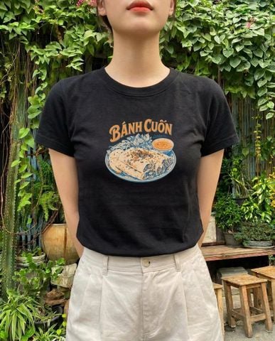  Áo Thun Bánh Cuốn 