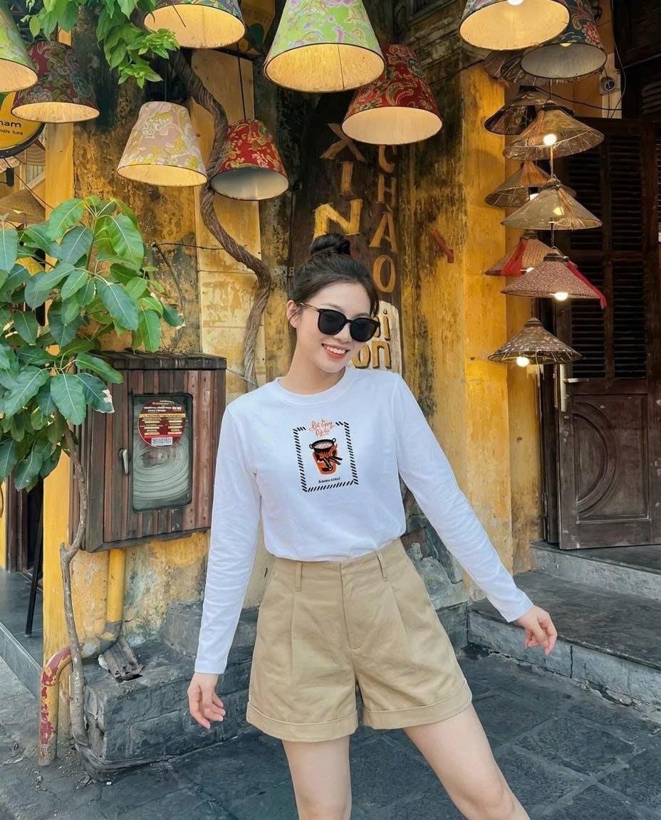 Áo Thun Tay Dài Bếp Củi