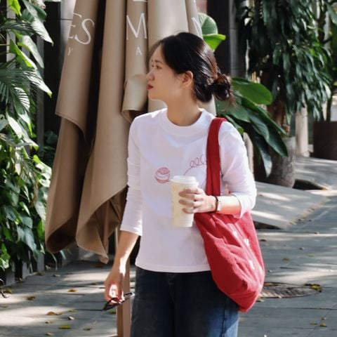  Ấm Áp Long Sleeve T-shirt 