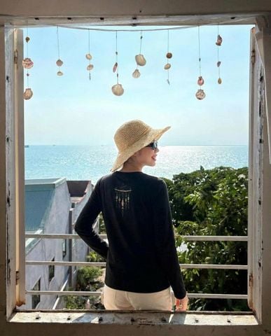  Áo Thun Tay Dài Cá Gỗ Boho 