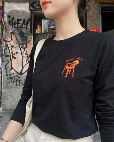  Áo Thun Tay Dài Ghế Tựa 