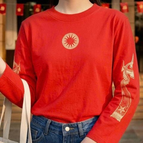  Trống Đồng Long Sleeve T-Shirt 