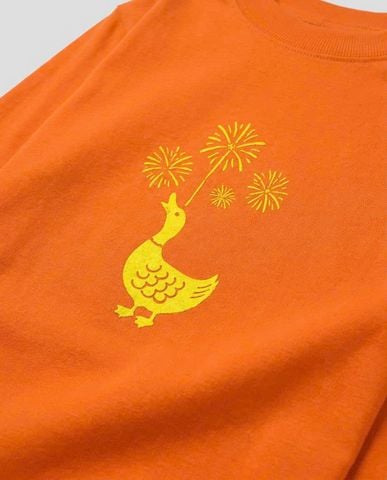  Áo Thun Tay Dài Vịt Pháo Hoa 