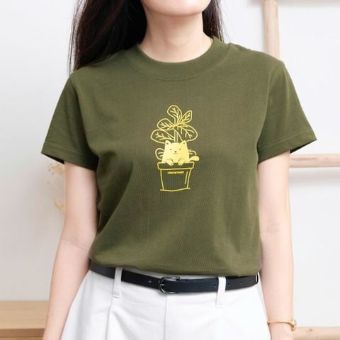  Plant Cat Tshirt 