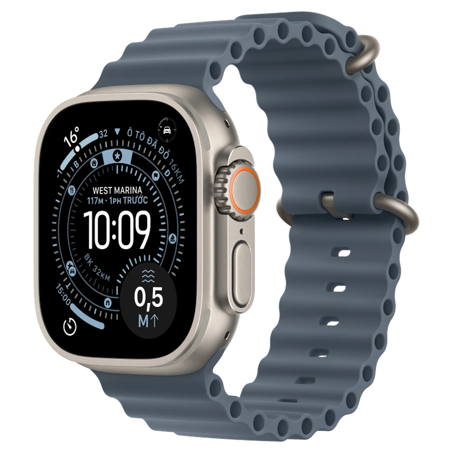  Apple Watch Ultra 3 GPS + Cellular 49mm viền Titan Dây Ocean 