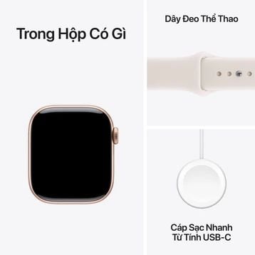 Apple Watch Series 11 42mm viền nhôm dây cao su