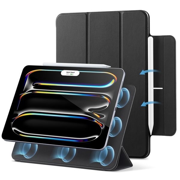  Bao da Rebound Magnetic dành cho iPad Pro 11 2024 màu đen ESR 