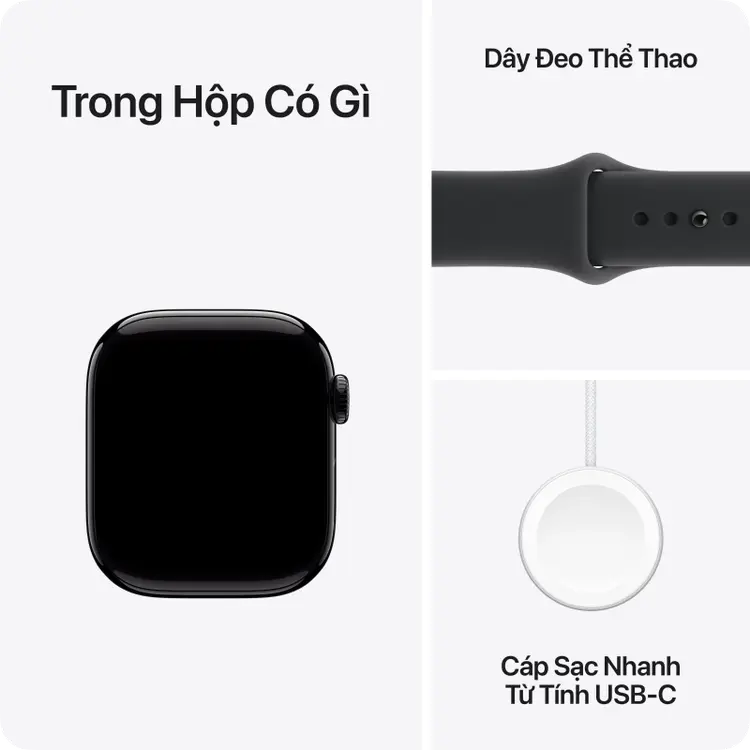  Apple Watch Series 11 46mm viền nhôm dây cao su 