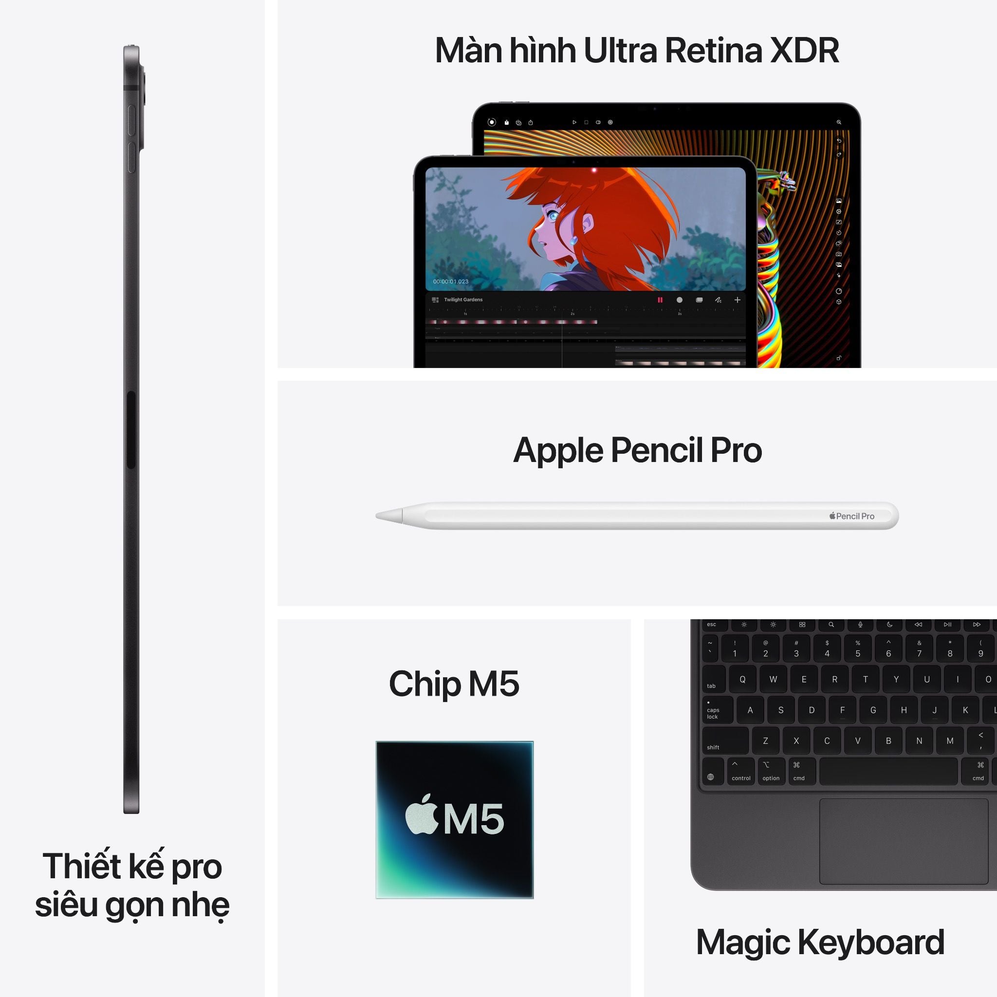  iPad Pro M5 màn hình 11 inch 