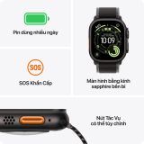 Apple Watch Ultra 3 GPS + Cellular 49mm Viền titan Dây quấn Trail