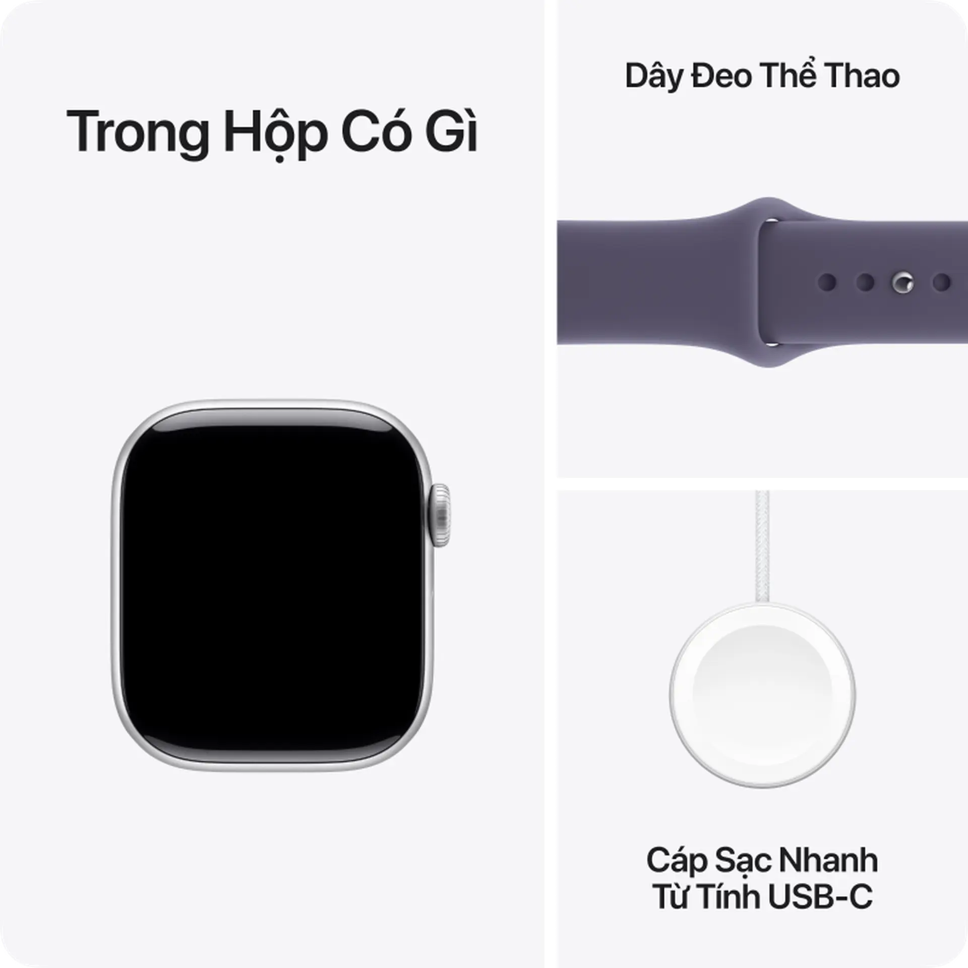  Apple Watch Series 11 46mm viền nhôm dây cao su 