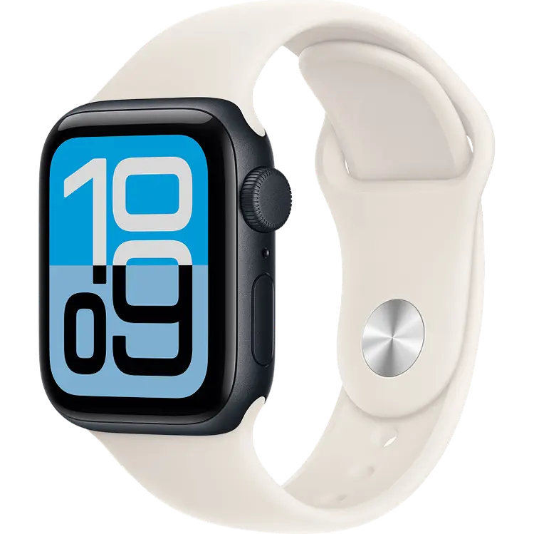  Apple Watch SE 3 44mm Viền nhôm dây cao su 