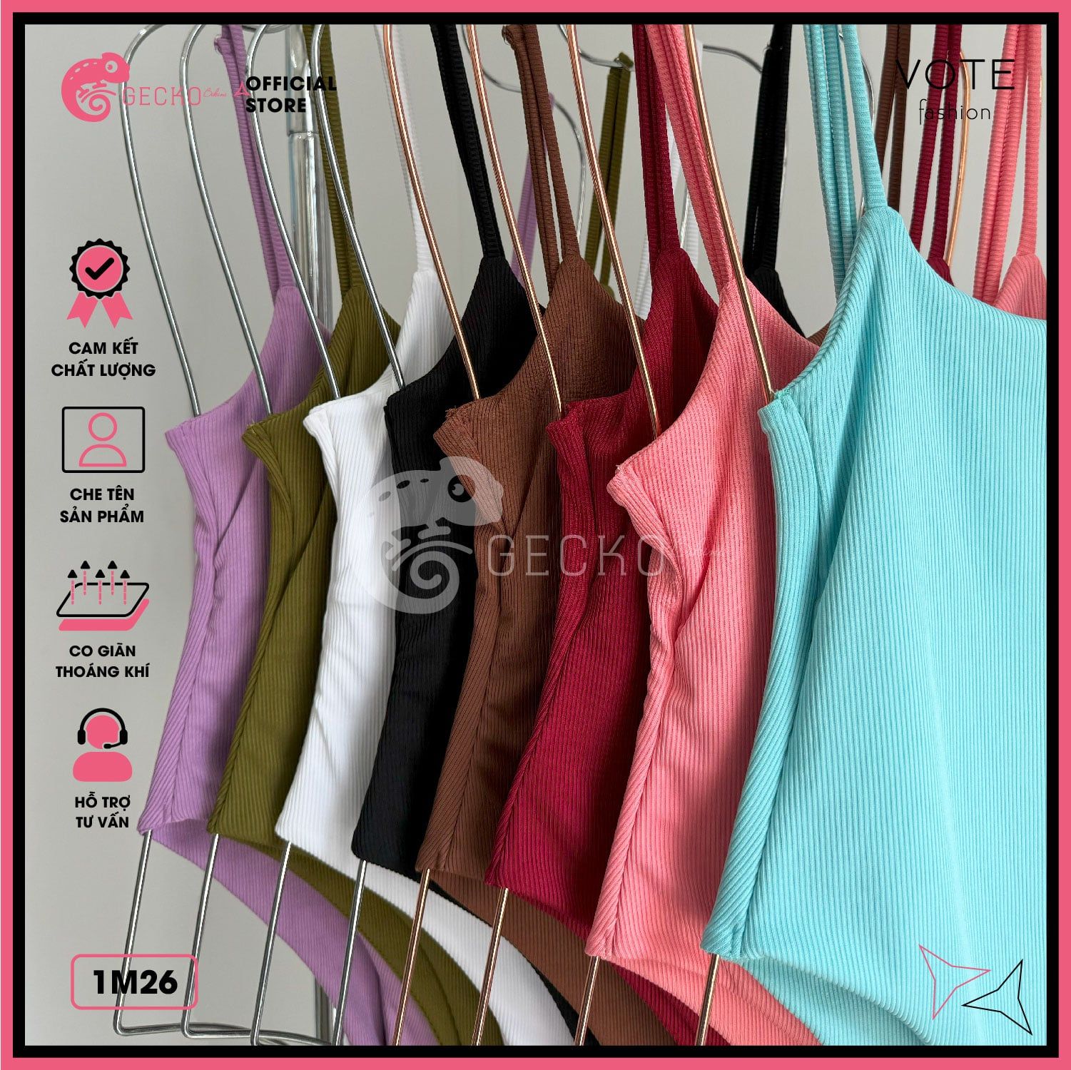  Bikini 1 Mảnh Bodysuit 2 Dây Dễ Thương GECKO 1M26 