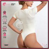  Bikini 1 Mảnh Áo Thun Bodysuit Không Có Mút Tay Ngắn Đáy Chip GECKO 1M27 