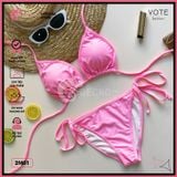  Bikini 2 Mảnh Đơn Giản Màu Xinh Xắn GECKO 2M01 