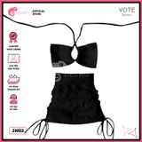  Bikini 2 Mảnh  Áo Bảng To Quần Váy Kín Đáo GECKO 2M02 