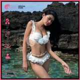  Bikini 2 Mảnh Bèo Hoa Hồng Xinh Xắn GECKO 2M05 