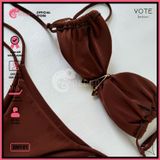  Bikini 2 Mảnh Cúp Phối Khoen Ngôi Sao Cute GECKO 2M101 