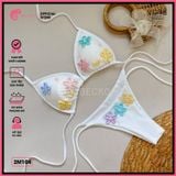  Bikini 2 Mảnh Tam Giác Charm Màu Sắc Dễ Thương GECKO 2M104 