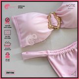 Bikini 2 Mảnh Áo Cúp Khoen Méo Quần Lotkhe Gợi Cảm GECKO 2M106 