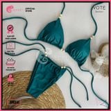  Bikini 2 Mảnh Áo Đính Hạt Slay Cao Cấp GECKO 2M14 