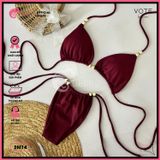  Bikini 2 Mảnh Áo Đính Hạt Slay Cao Cấp GECKO 2M14 