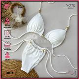  Bikini 2 Mảnh Áo Đính Hạt Slay Cao Cấp GECKO 2M14 