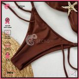  Bikini 2 Mảnh Cúp Nhúng Mix Khoen Sao Biển Dễ Thương GECKO 2M16 