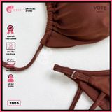  Bikini 2 Mảnh Cúp Nhúng Mix Khoen Sao Biển Dễ Thương GECKO 2M16 