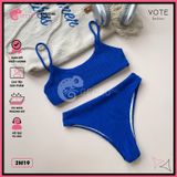  Bikini 2 Mảnh Áo 2 Dây Basic Thun Xốp GECKO 2M19 
