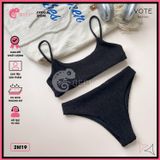  Bikini 2 Mảnh Áo 2 Dây Basic Thun Xốp GECKO 2M19 
