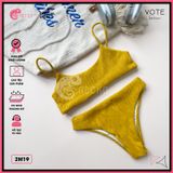  Bikini 2 Mảnh Áo 2 Dây Basic Thun Xốp GECKO 2M19 