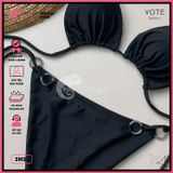  Bikini 2 Mảnh Quần Áo Tam Giác 6 Khoen Tròn GECKO 2M21 